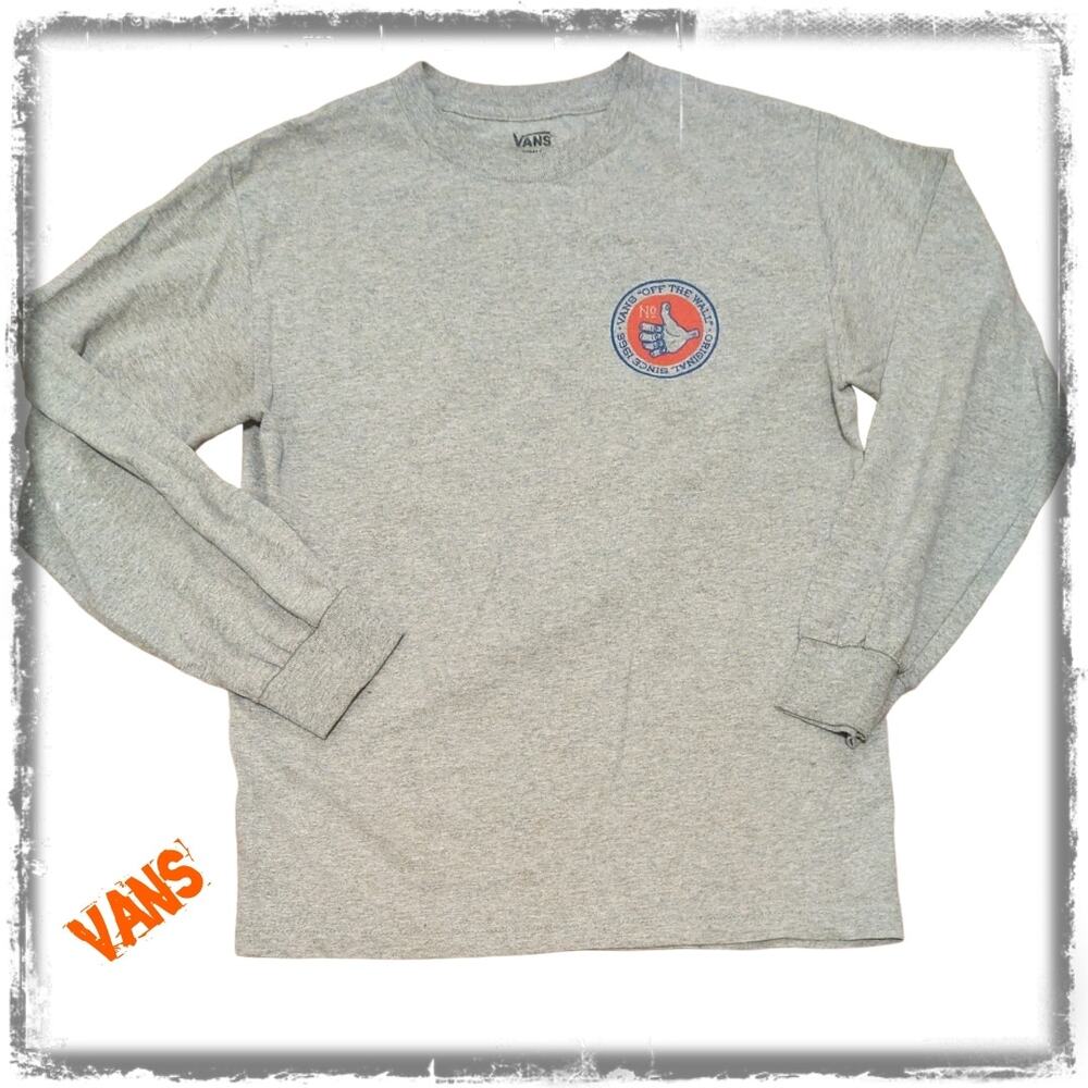 VANS Off the Wall Original Since 1966 #1 Thumbs Up Long Sleeve Shirt Men's S